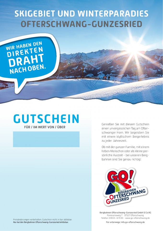 Rodeln Tagespass ab 11.30 Uhr